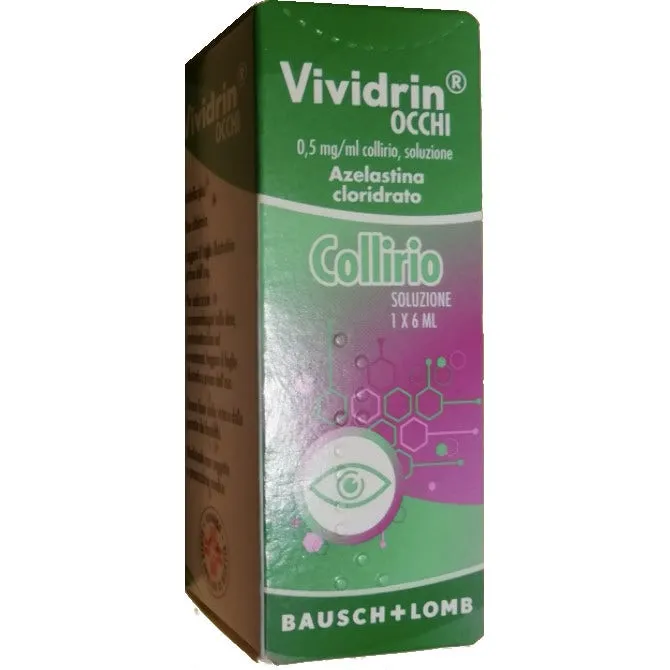 Vividrin Occhi 0,5 mg/ml Collirio 6 ml Antiallergico