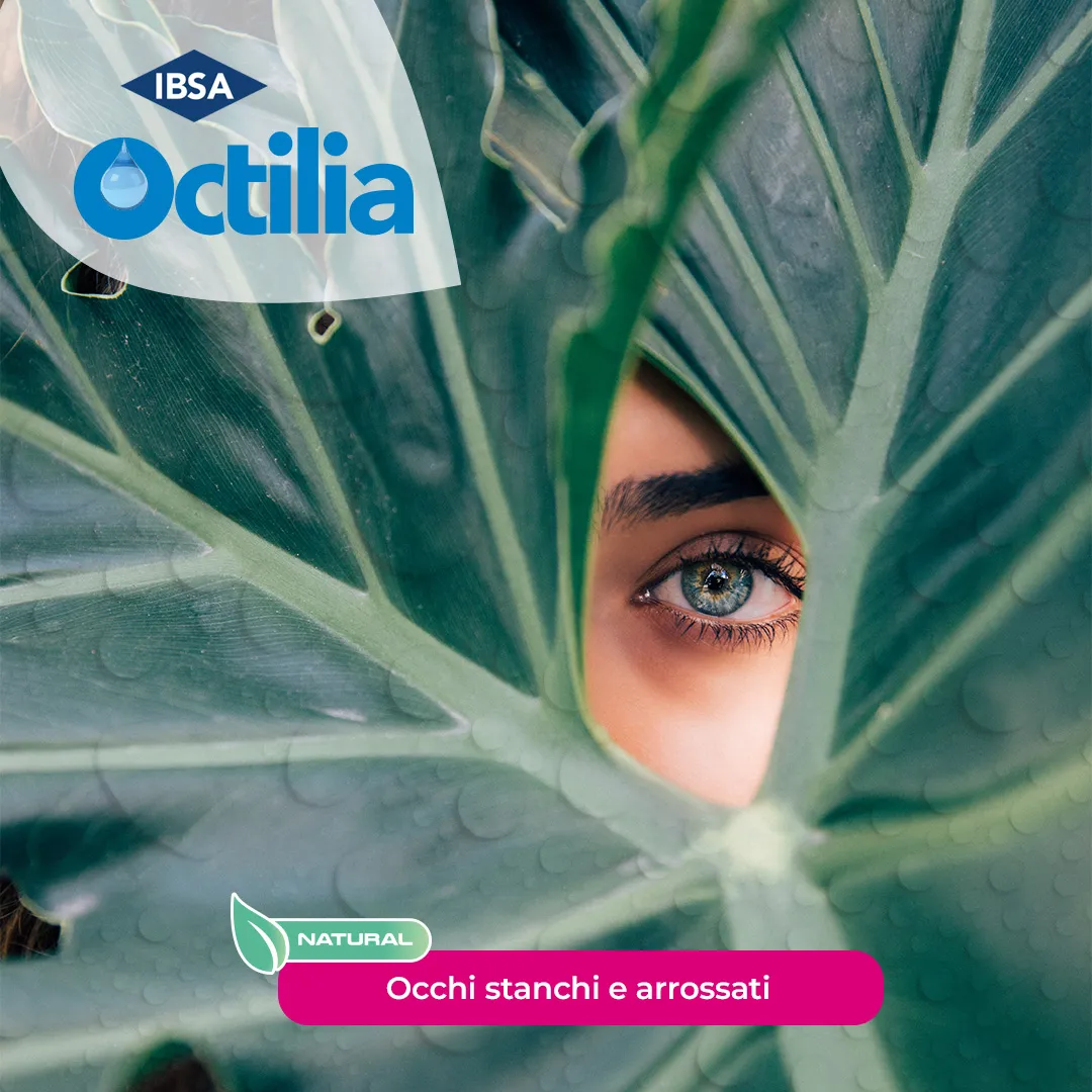 Octilia Natural Gocce Oculari 10 Flaconcini Monodose Occhi Irritati e Arrossati