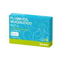 Fluimucil Mucolitico 600 mg 10 Compresse Effervescenti