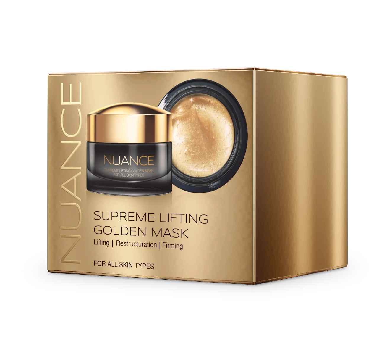 Nuance Magical Supreme Lifting Gold Mask 50 Ml Maschera dorata in crema