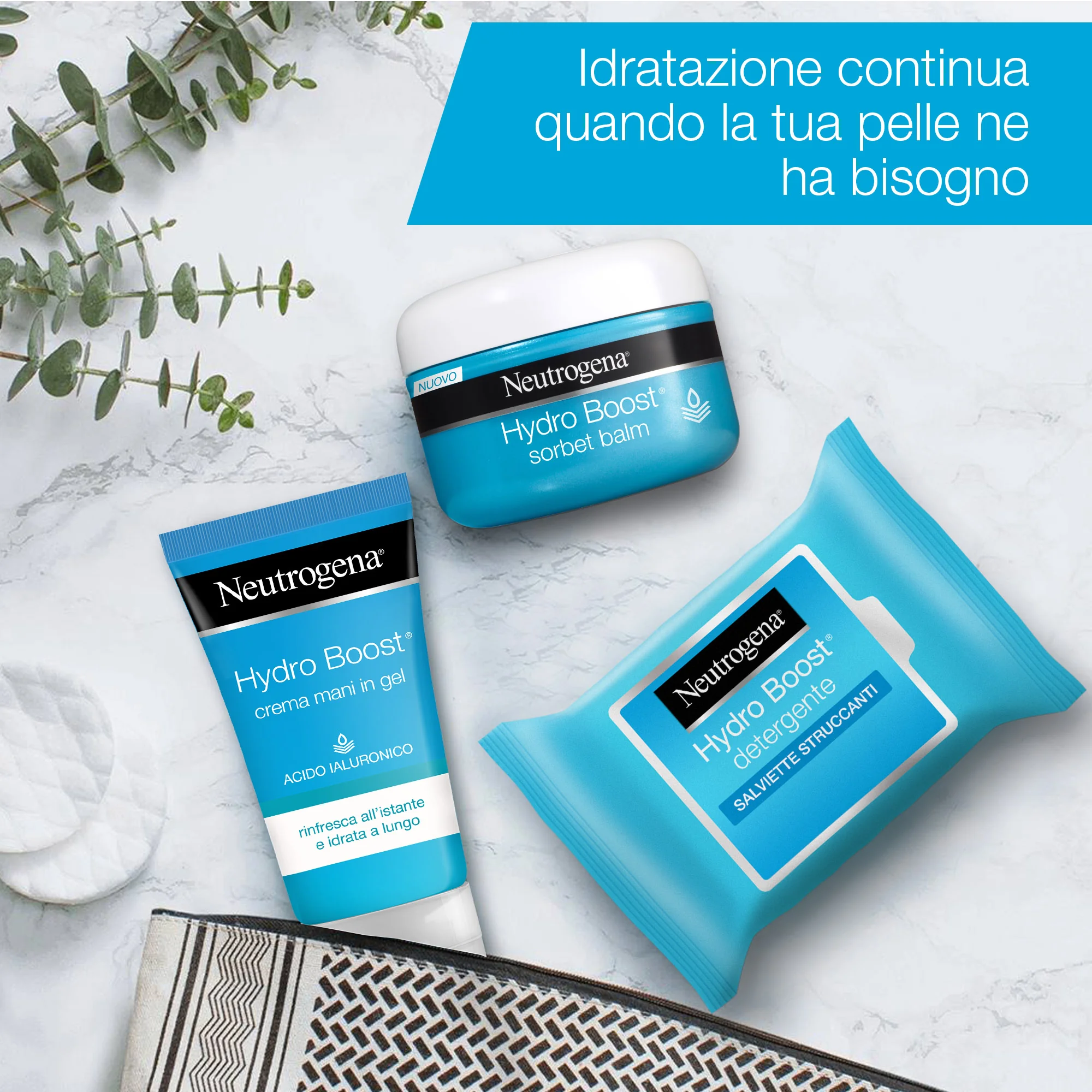Neutrogena Hydro Boos Crema Mani Gel 75 Ml Acido ialuronico