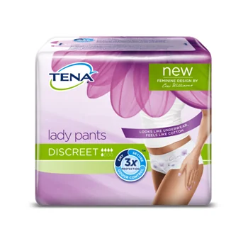 Tena Silhouette Blanc M 6 Pezzi Mutandina Assorbente