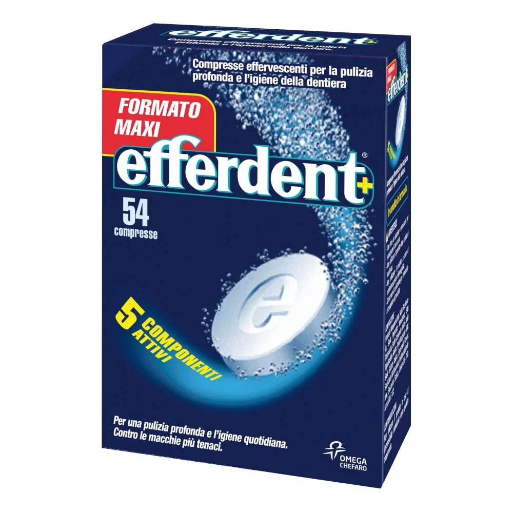 Efferdent 90Cpr Efferv Igiene Protesi