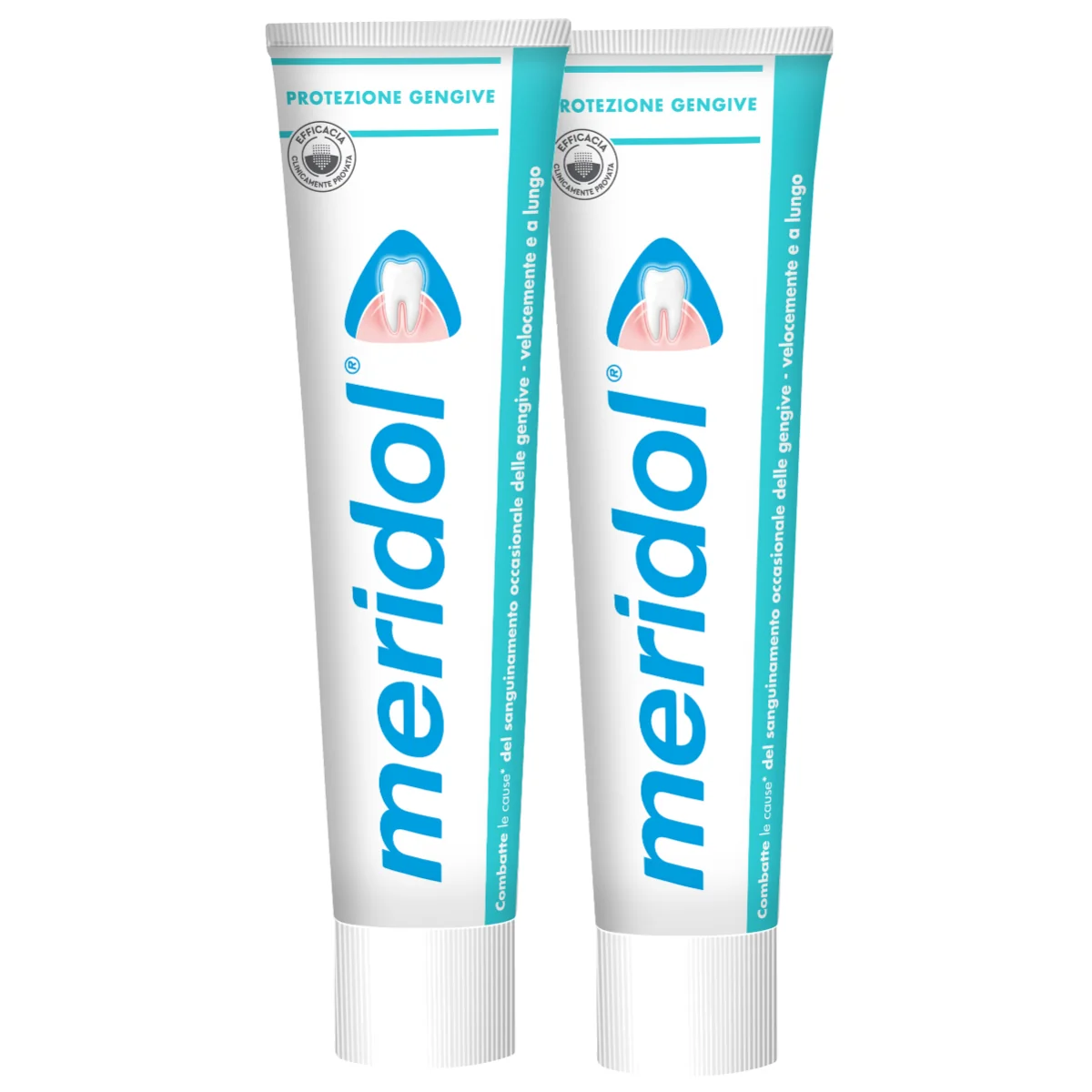 Meridol Dentifricio Bitubo 75 ml Contro L'Infiammazione Gengivale