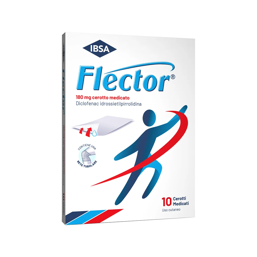 Flector 180 mg Diclofenac 10 Cerotti Medicat Dolori Articolari