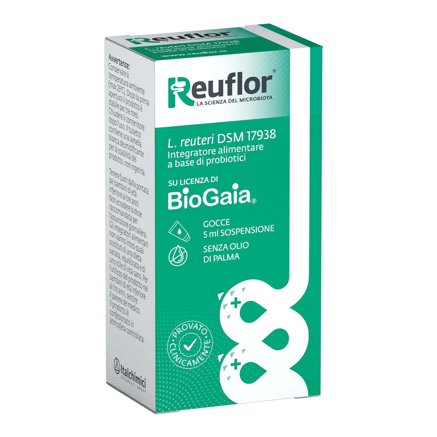 Reuflor Gocce 5 ml Fermenti Lattici