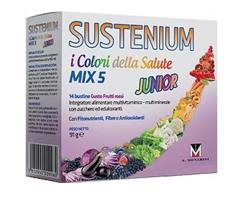 Sustenium I Colori Della Salute Mix 5 Junior 14 Bustine