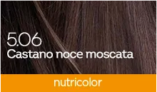 Biokap Nutricolor 5.06 Castano Noce Moscata Tinta Per Capelli