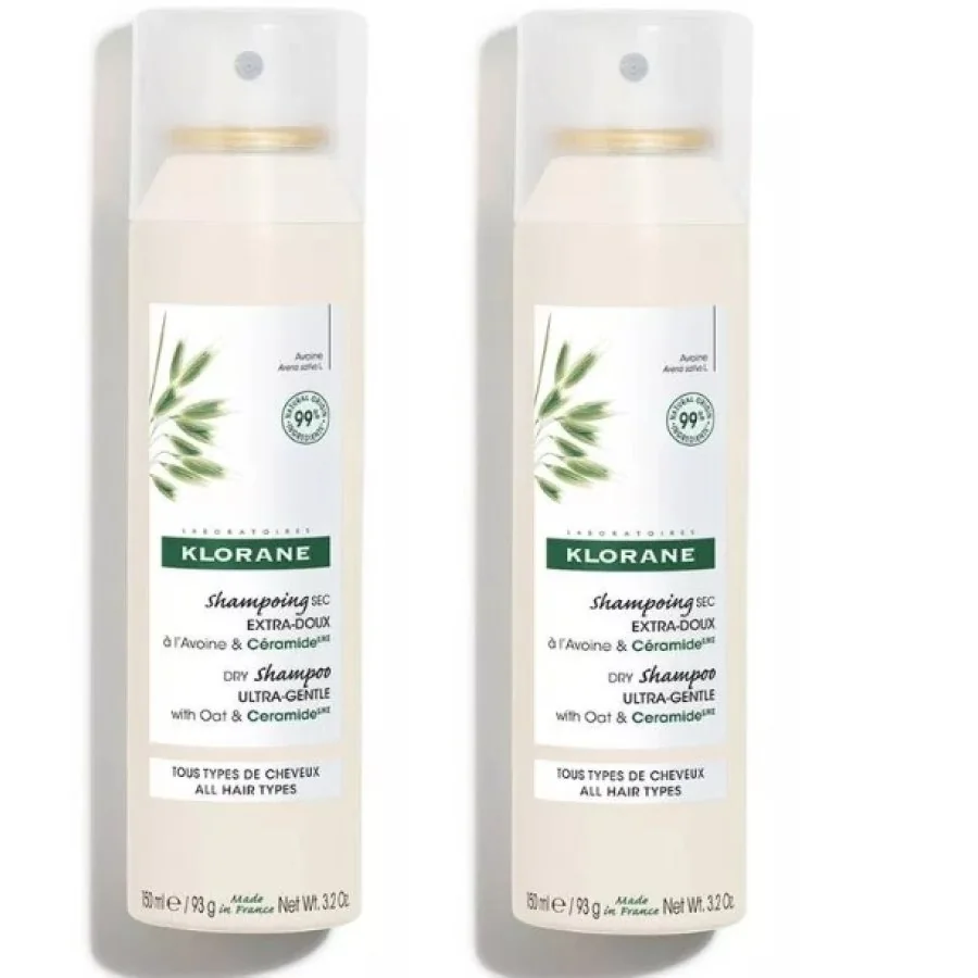 Klorane Duo Sh Sec Avena&Cer2P Shampoo Vegano