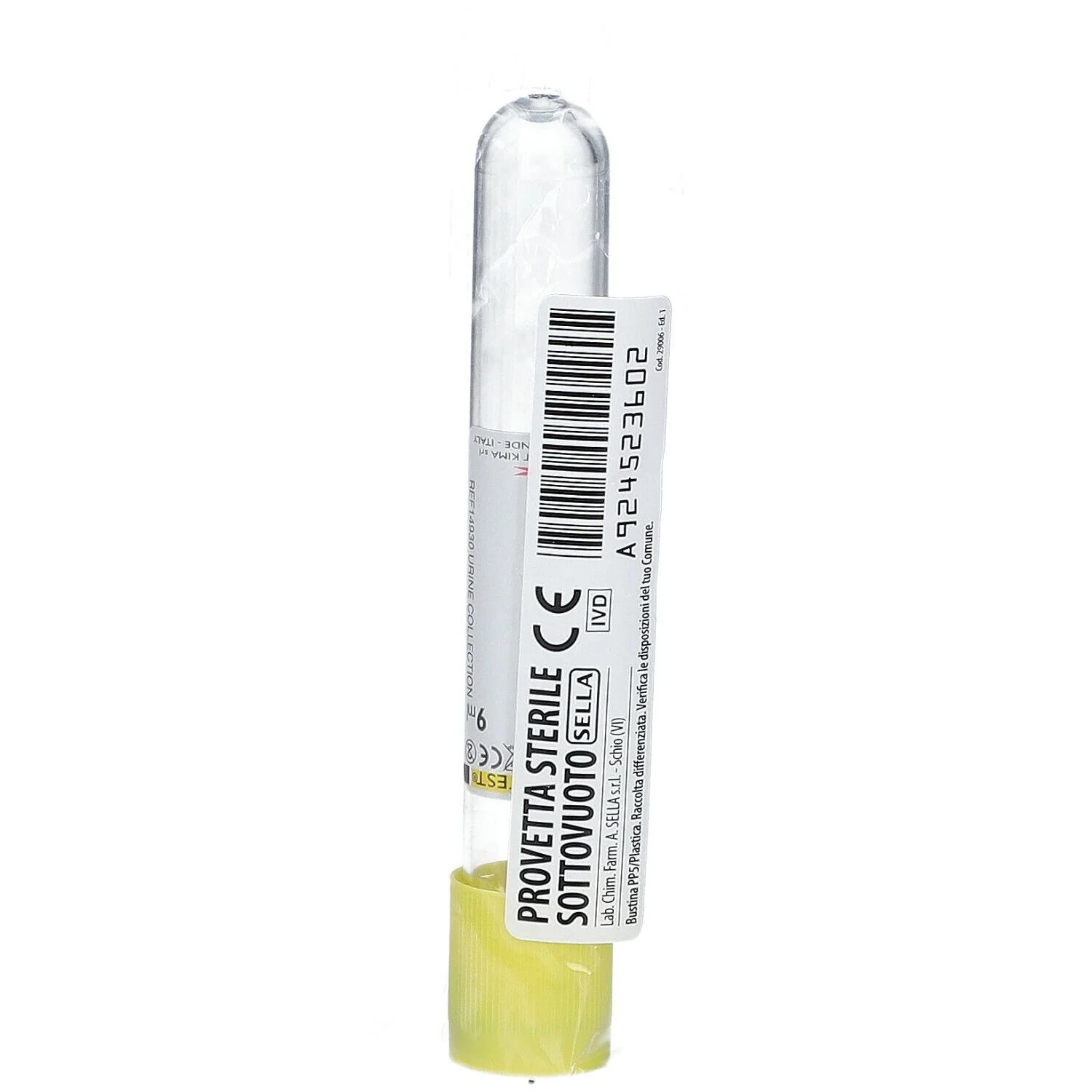 Vacuum Provetta 9 ml