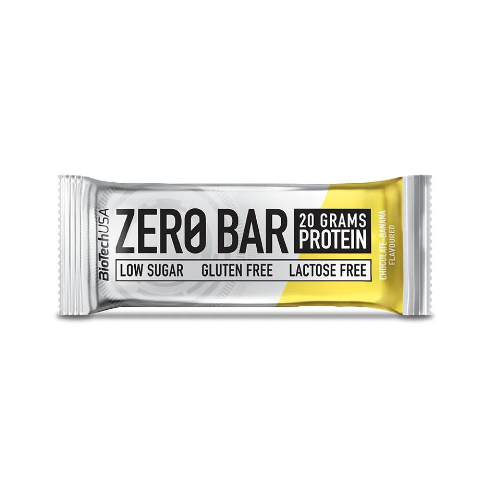 Biotechusa Zero Bar Cioccolato Banana 50 g Barretta Proteica