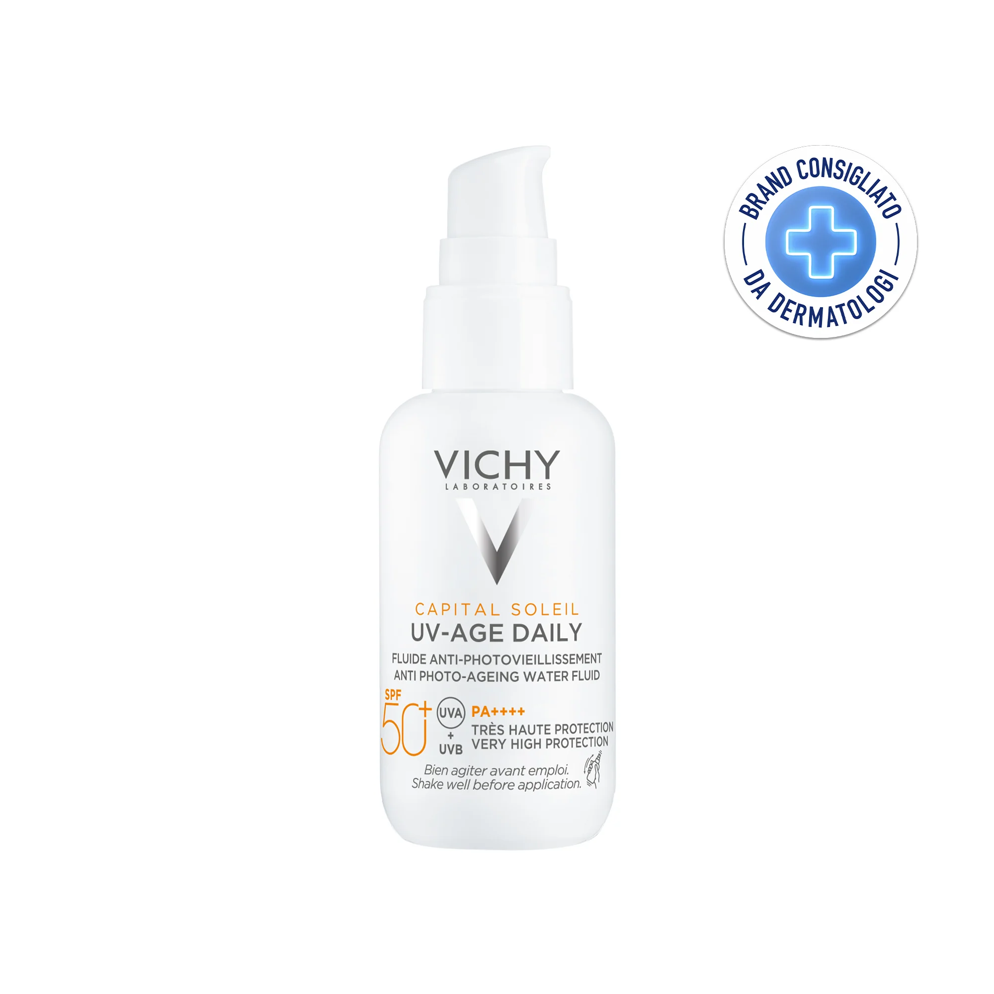 Vichy CS Uv Age Fluido SPF50 40 Ml Fluido Viso pensato per Anti-Fotoinvecchiamento