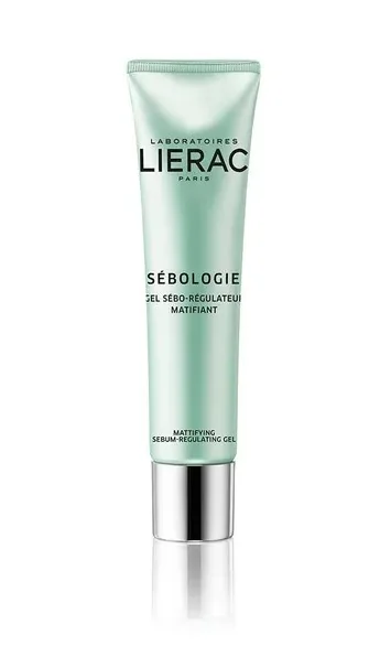 Lierac Sebologie Gel Fluido Seboregolatore Anti Imperfezioni Viso 40 ml Contro Pelle Lucida e Impurità