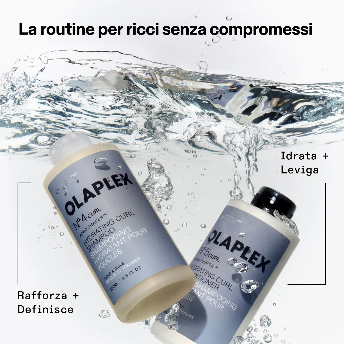 Olaplex No.4 Curl Bond Shaper Hydrating Shampoo