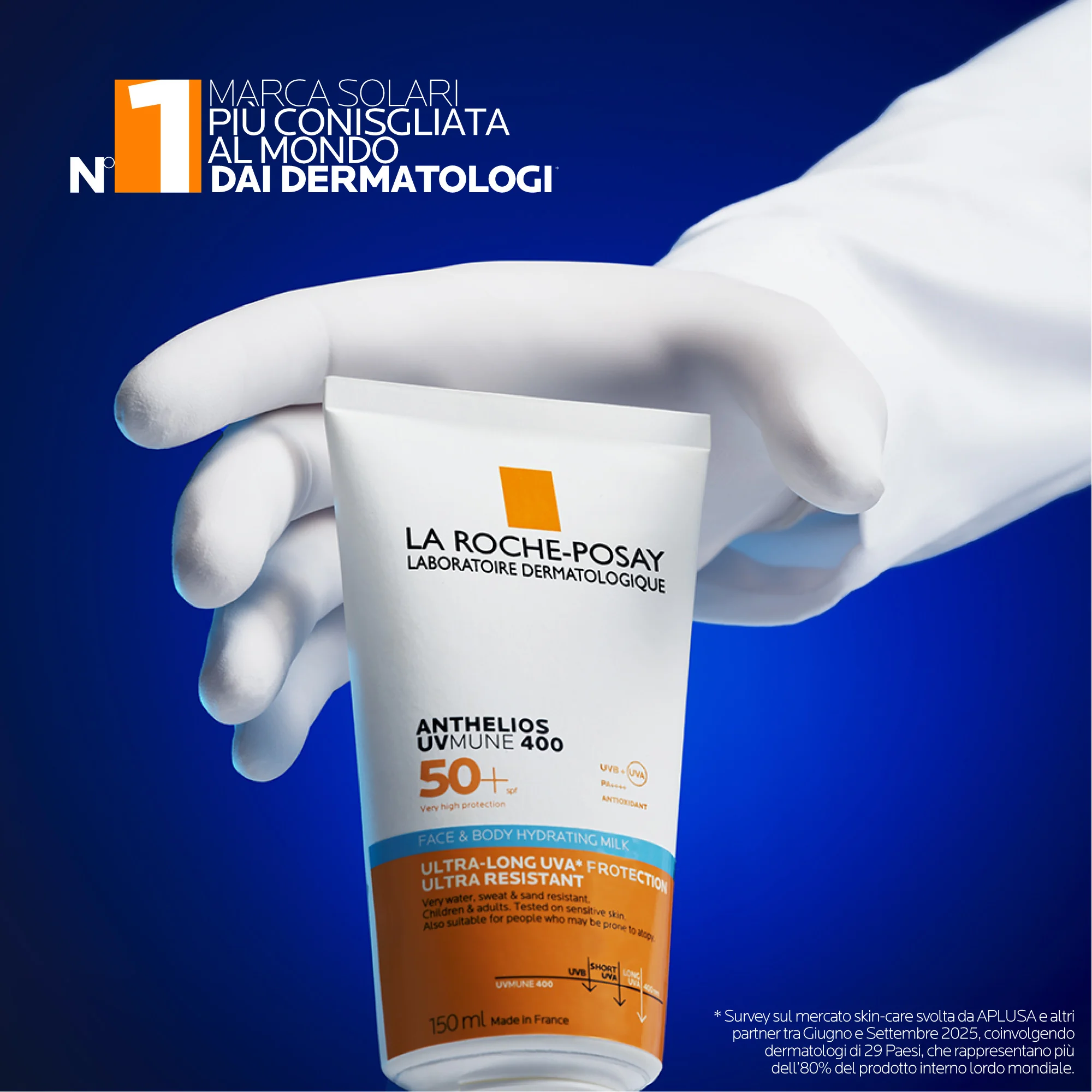 La Roche Posay Anthelios UVMune 400 150 ml Latte Idratante Corpo