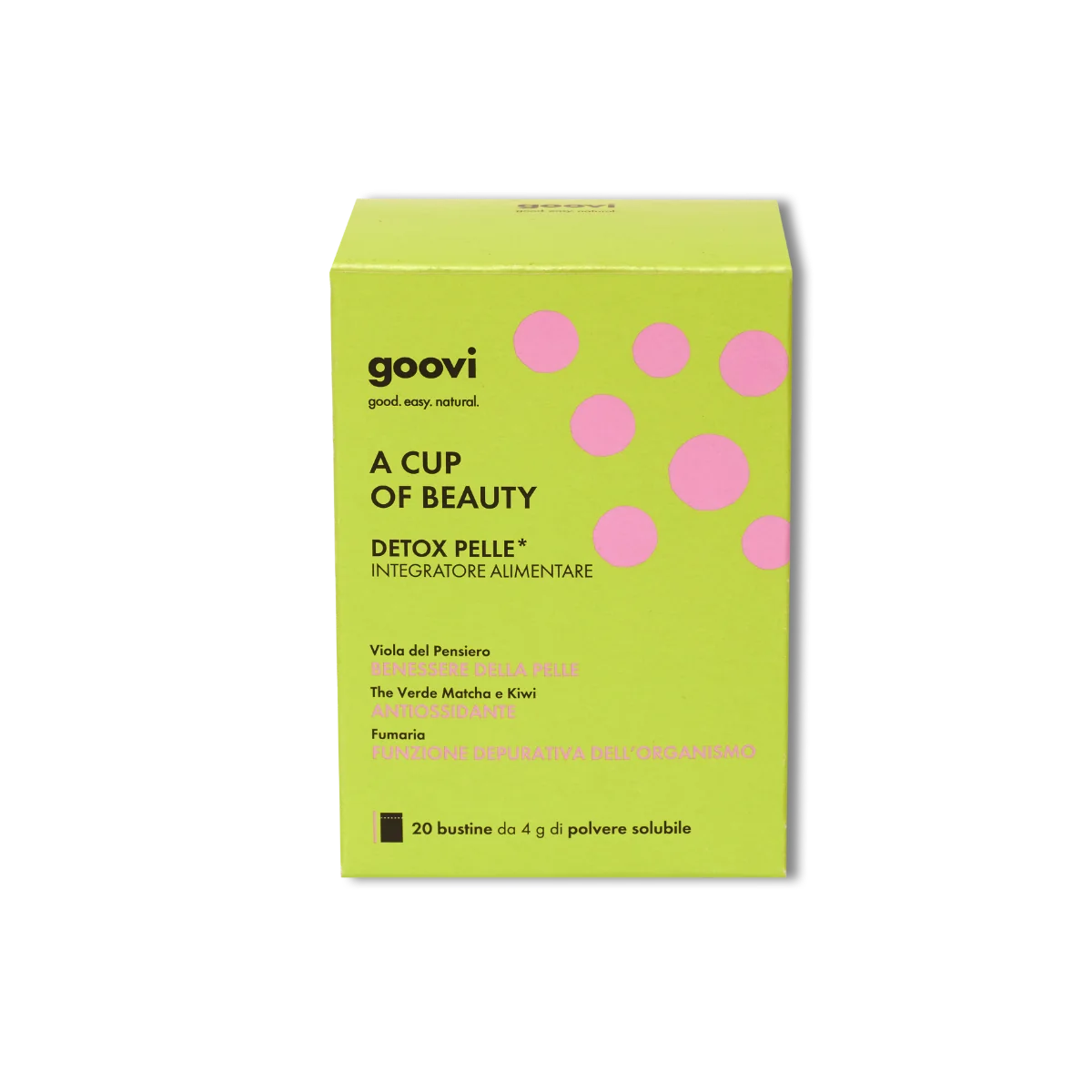 Goovi Detox Pelle A Cup Of Beauty 20 Bustine 4 g Azione Depurativa