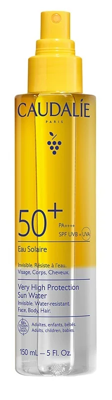 Caudalie Vinosun Acqua Solare Altissima Protezione Spf50+ 150 Ml Protezione solare viso, corpo e capelli
