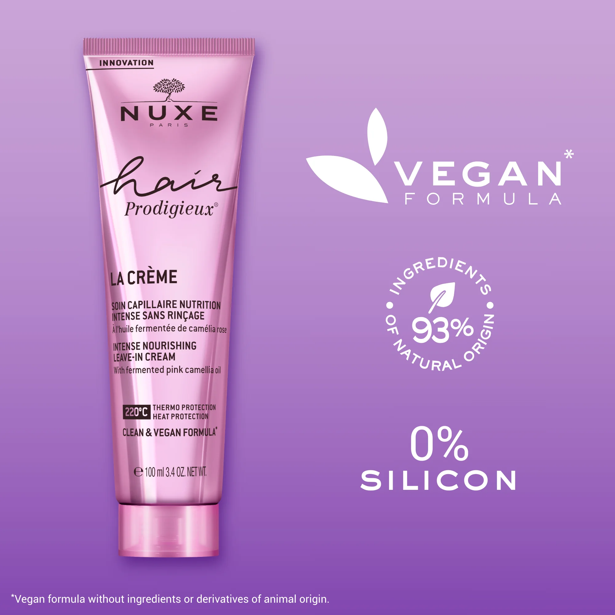 Nuxe Hair Prodigieux Crema Leave-In 100 ml Termoprotettrice