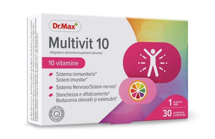Dr. Max Multivit 10 30 Compresse Multivitaminico