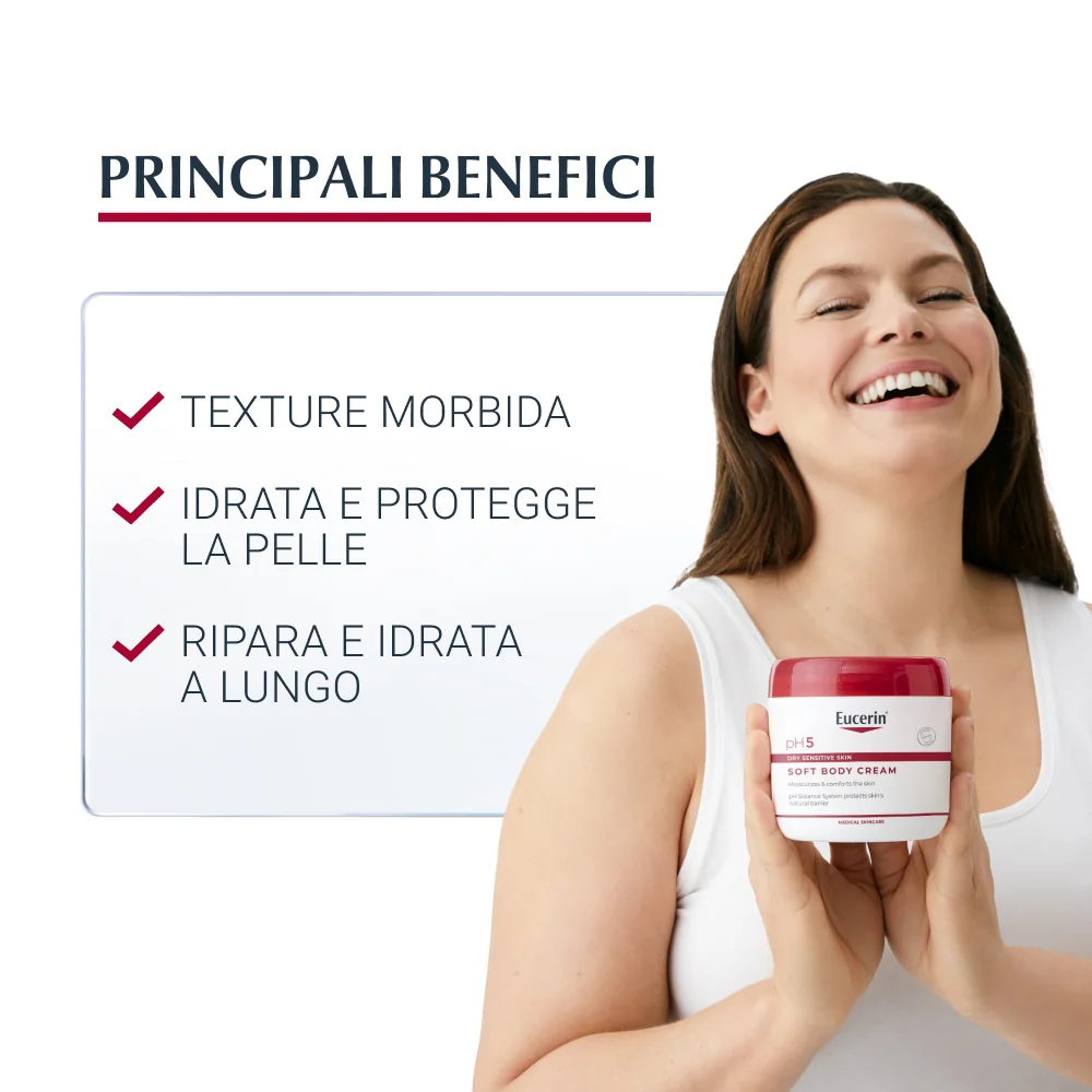 Eucerin Ph5 Soft Cream 450 ml Crema Corpo