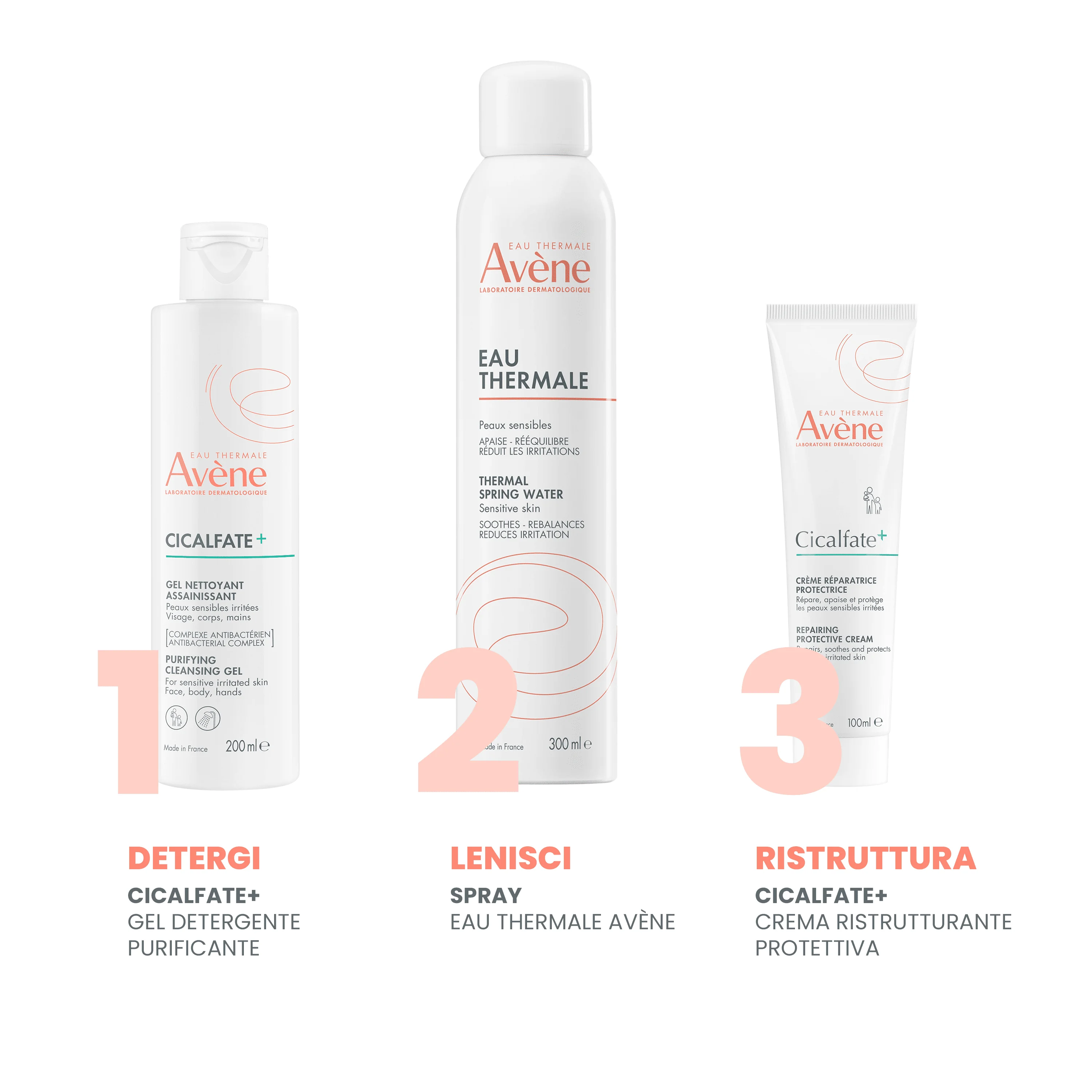 Eau Thermale Avène Cicalfate+ Crema Ristrutturante Protettiva 100 ml Pelle Fragilizzata