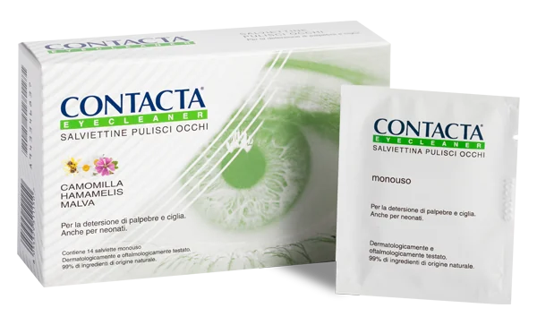 Contacta Eyecleaner 14 Salviettine Pulisci Occhi