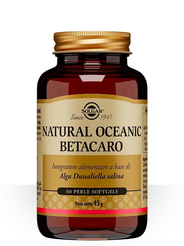 Natural Oceanic Betacaro 60 Perle Benessere Pelle e Vista
