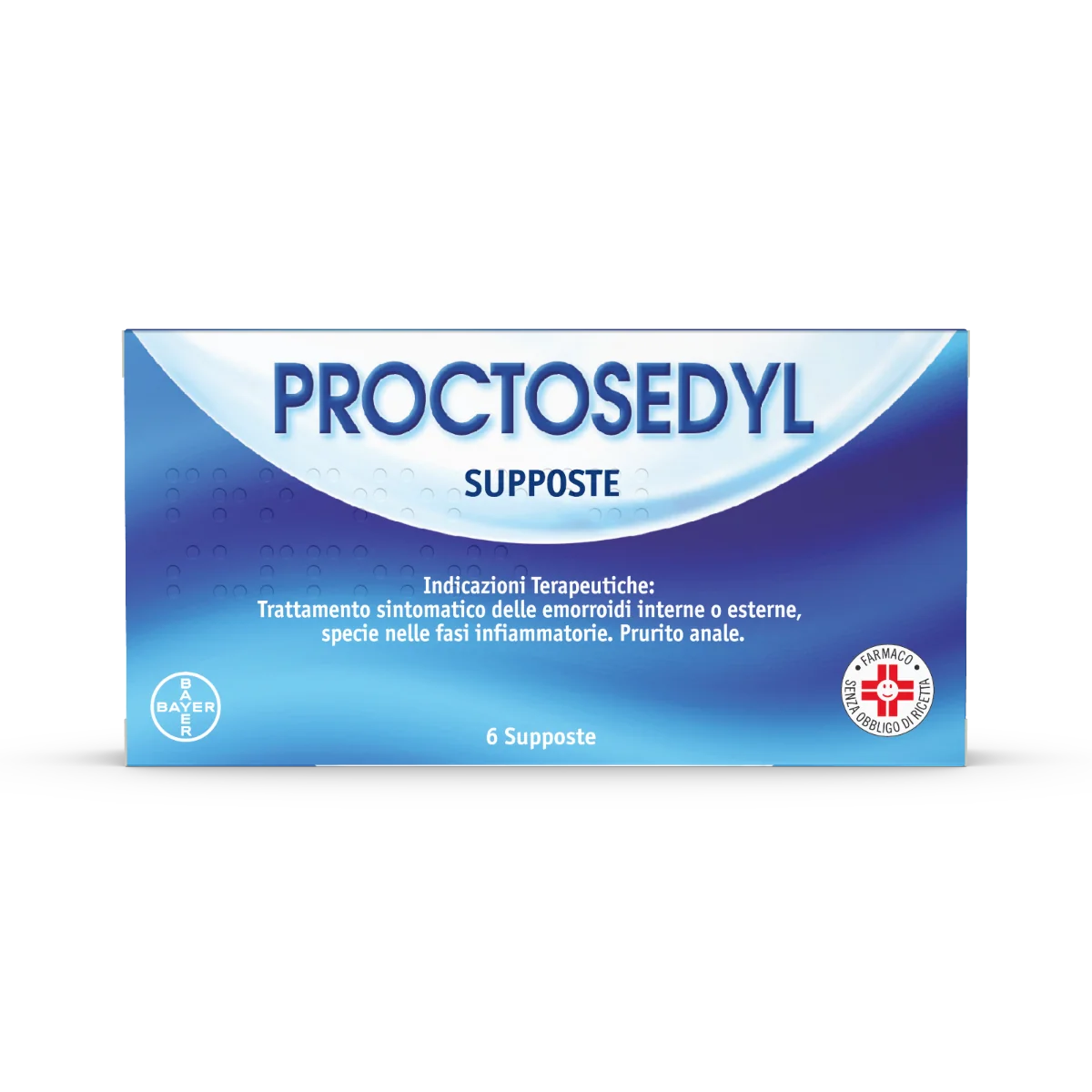 Proctosedyl 6 Supposte Contro le Emorroidi