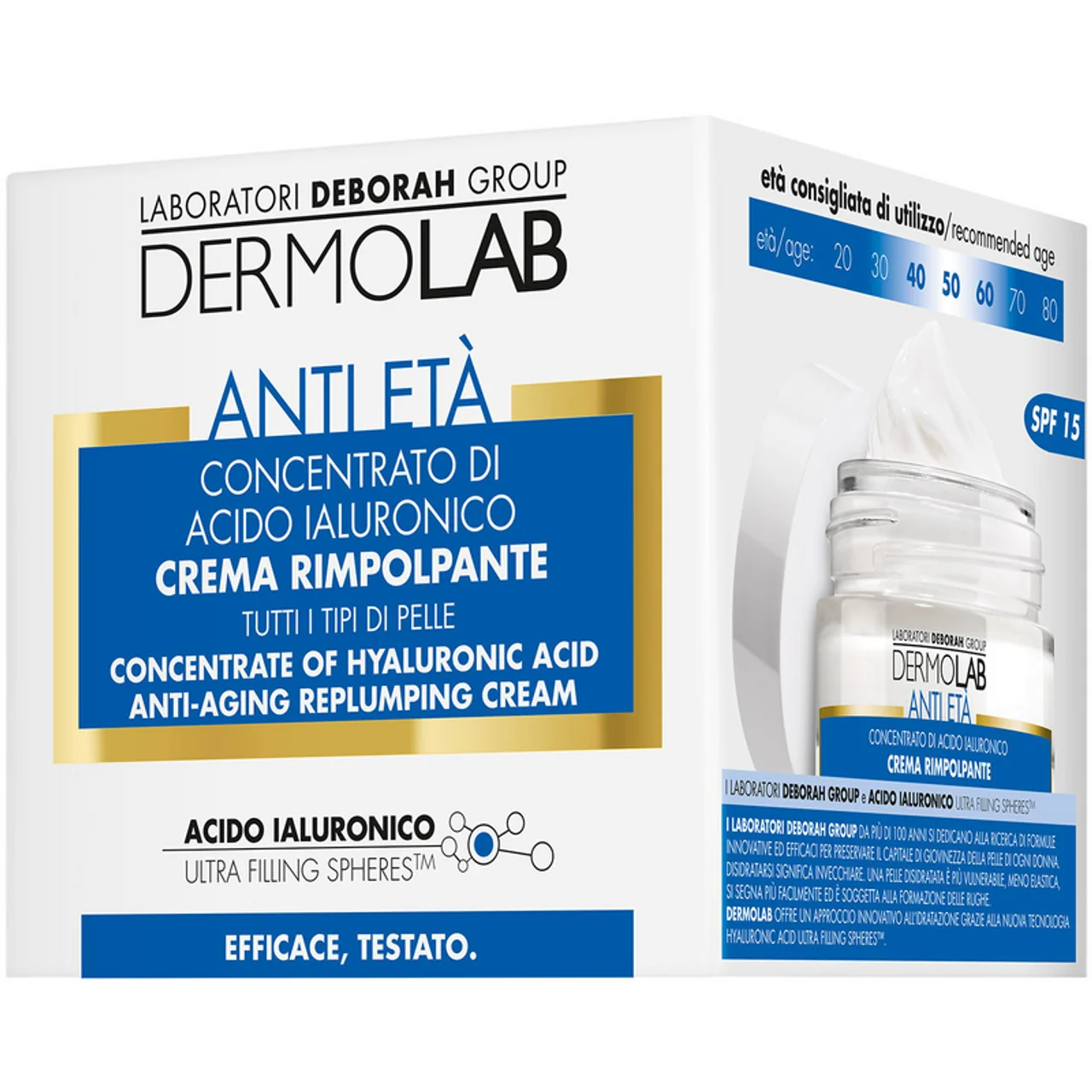 Dermolab Anti Età Star - Crema Rimpolpante Antiage