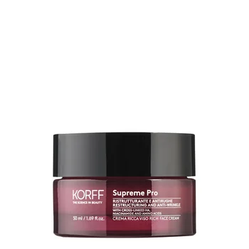 Korff Supreme Ristrutturante Antirughe Crema Ricca 50 ml Crema viso antirughe