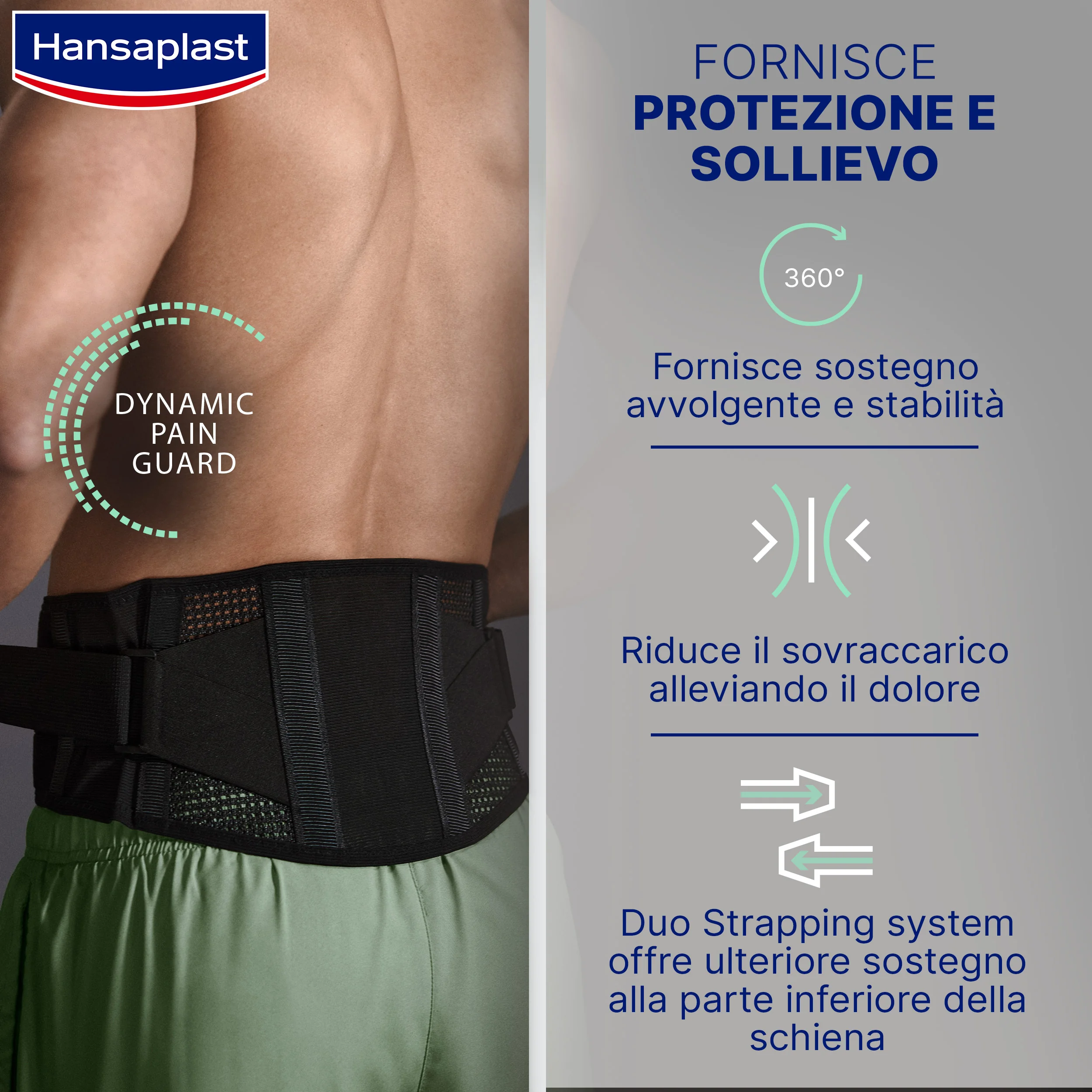 Hp Protective Sup Schiena Supporto nella Zona Lombare