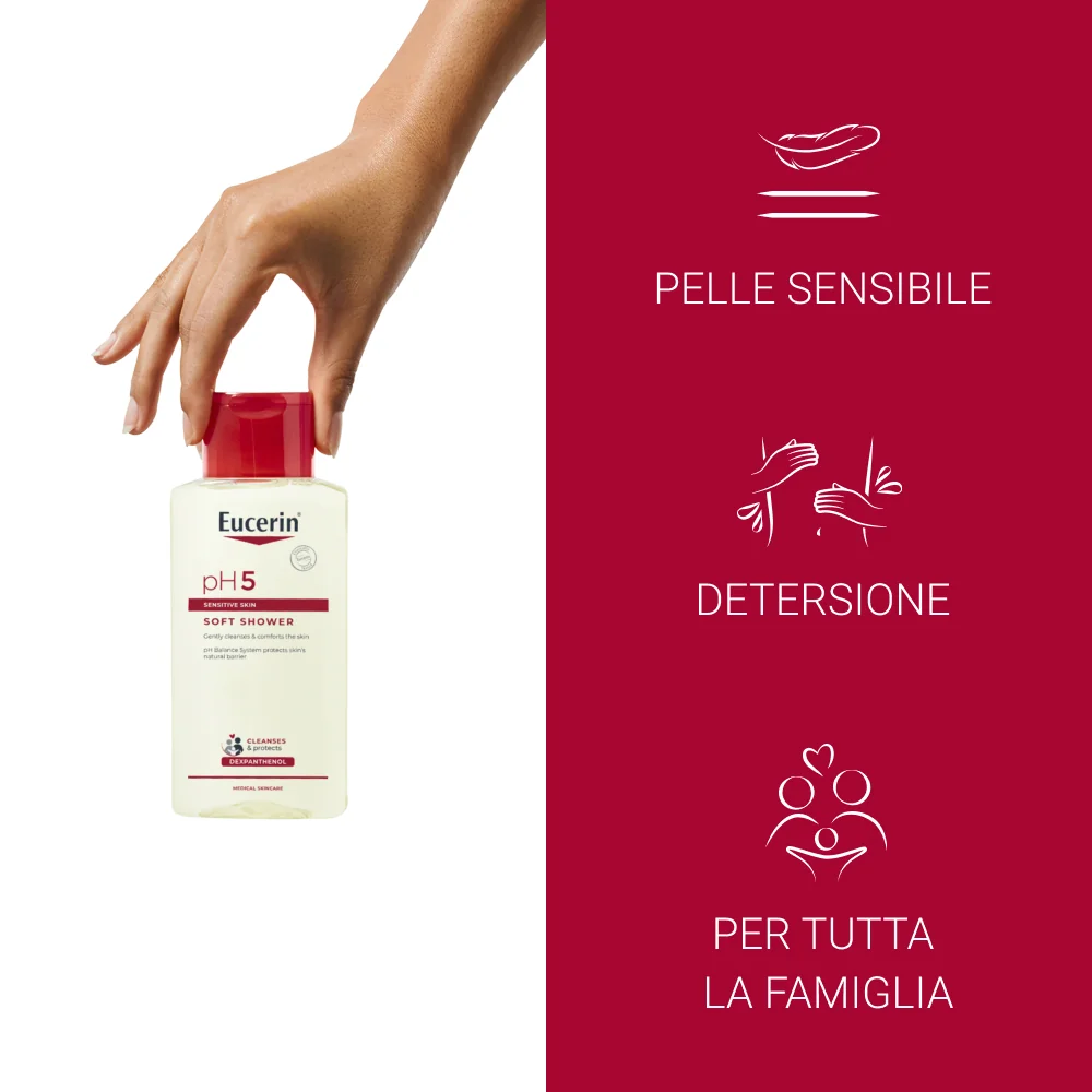 Eucerin Ph5 Gel Doccia 200 ml Dermoprotettivo