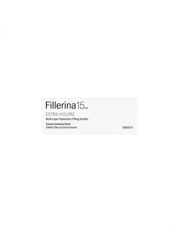 Fillerina 15 Ha Extra Volume Eye Contour Cream Grado 4 15 Ml Contorno Occhi