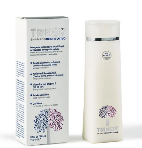 Trinov Shampoo Restitutivo 200 ml Trattamento Anticaduta