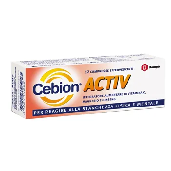 Cebion Activ 12 Compresse Effervescen 