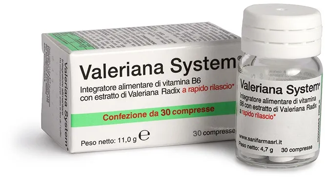 VALERIANA SYSTEM 30CPR