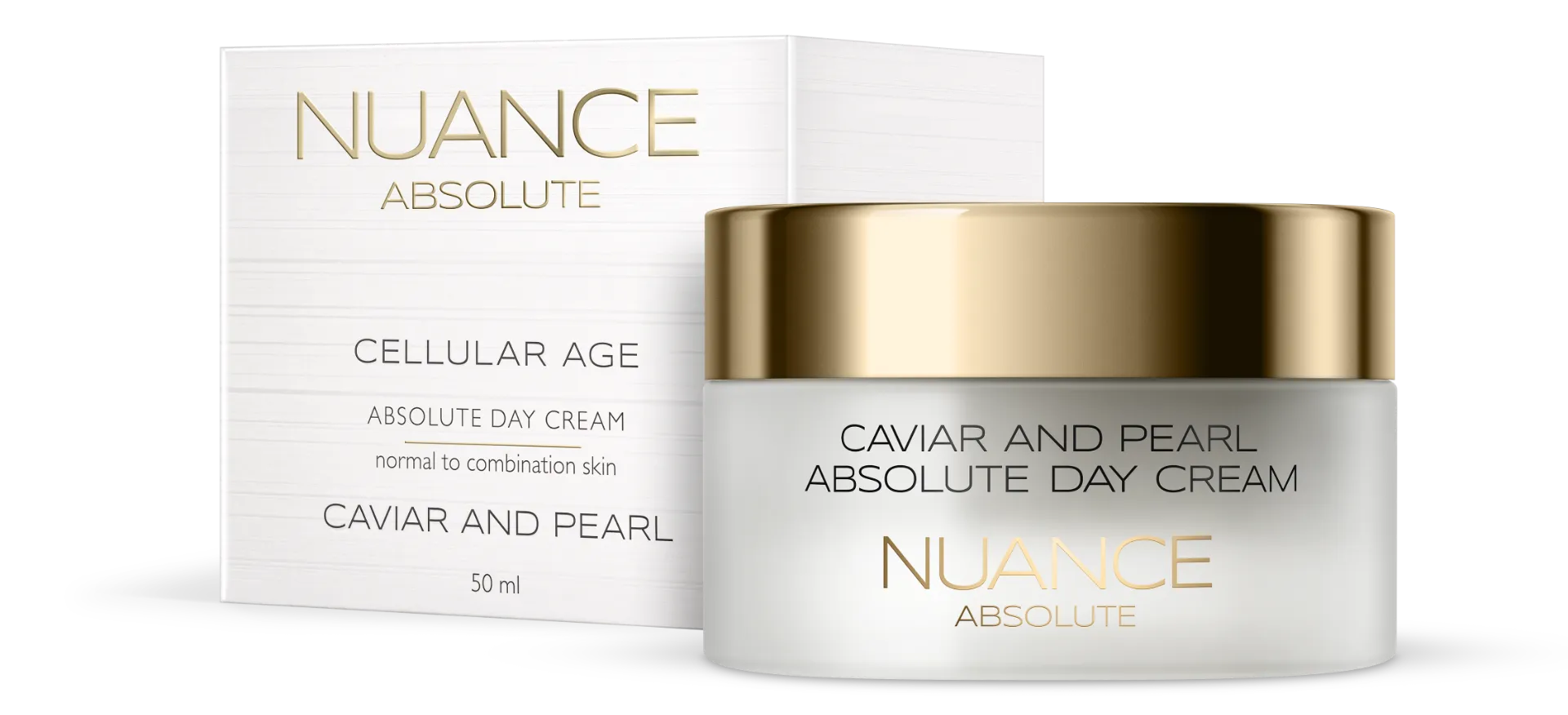 Nuance Absolute Caviar and Pearl Day Cream 50 ml Crema giorno multiattiva per pelli normali e miste