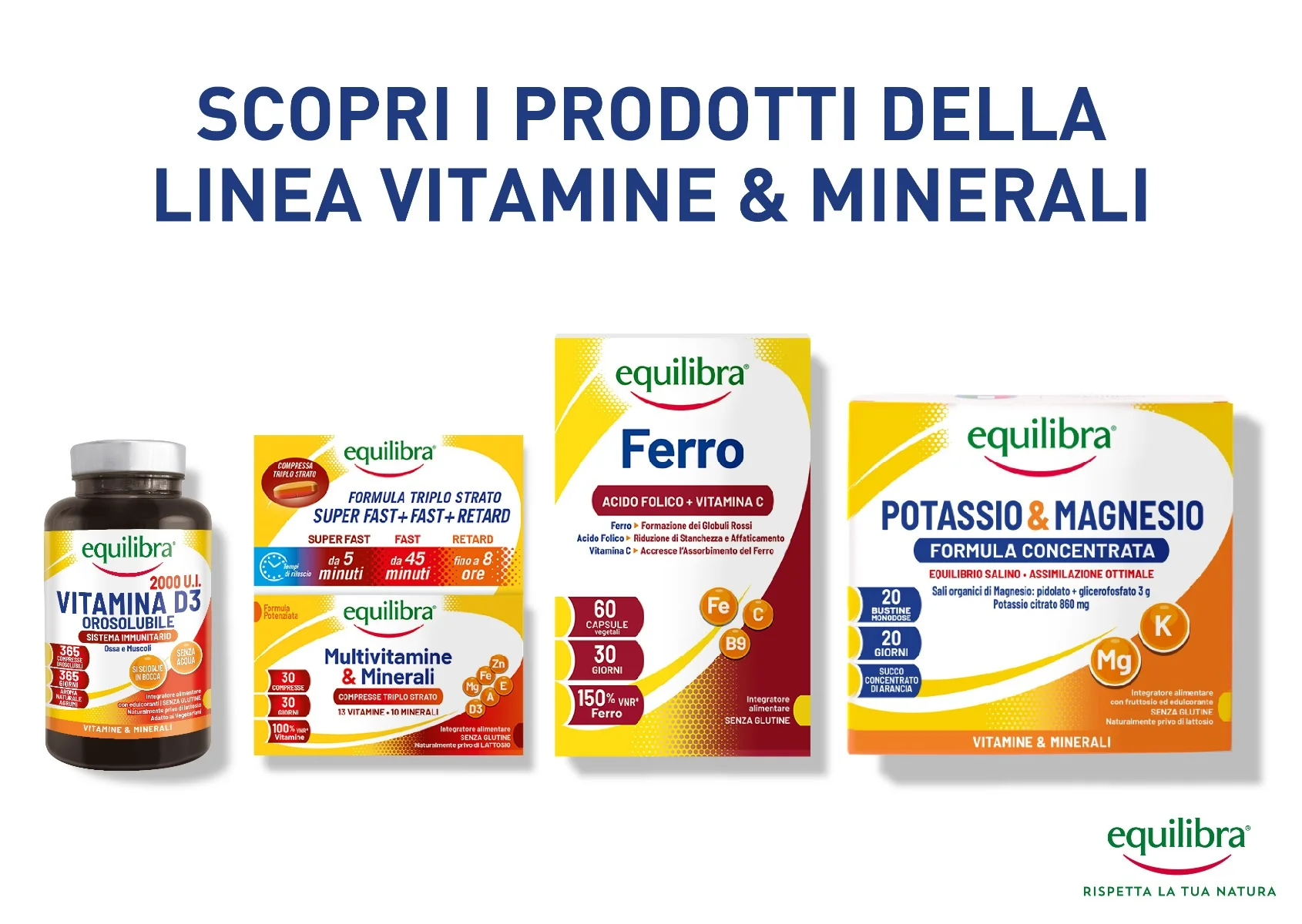 Equilibra Vitamina D3 Orosolubile 365 Compresse Vitamina D
