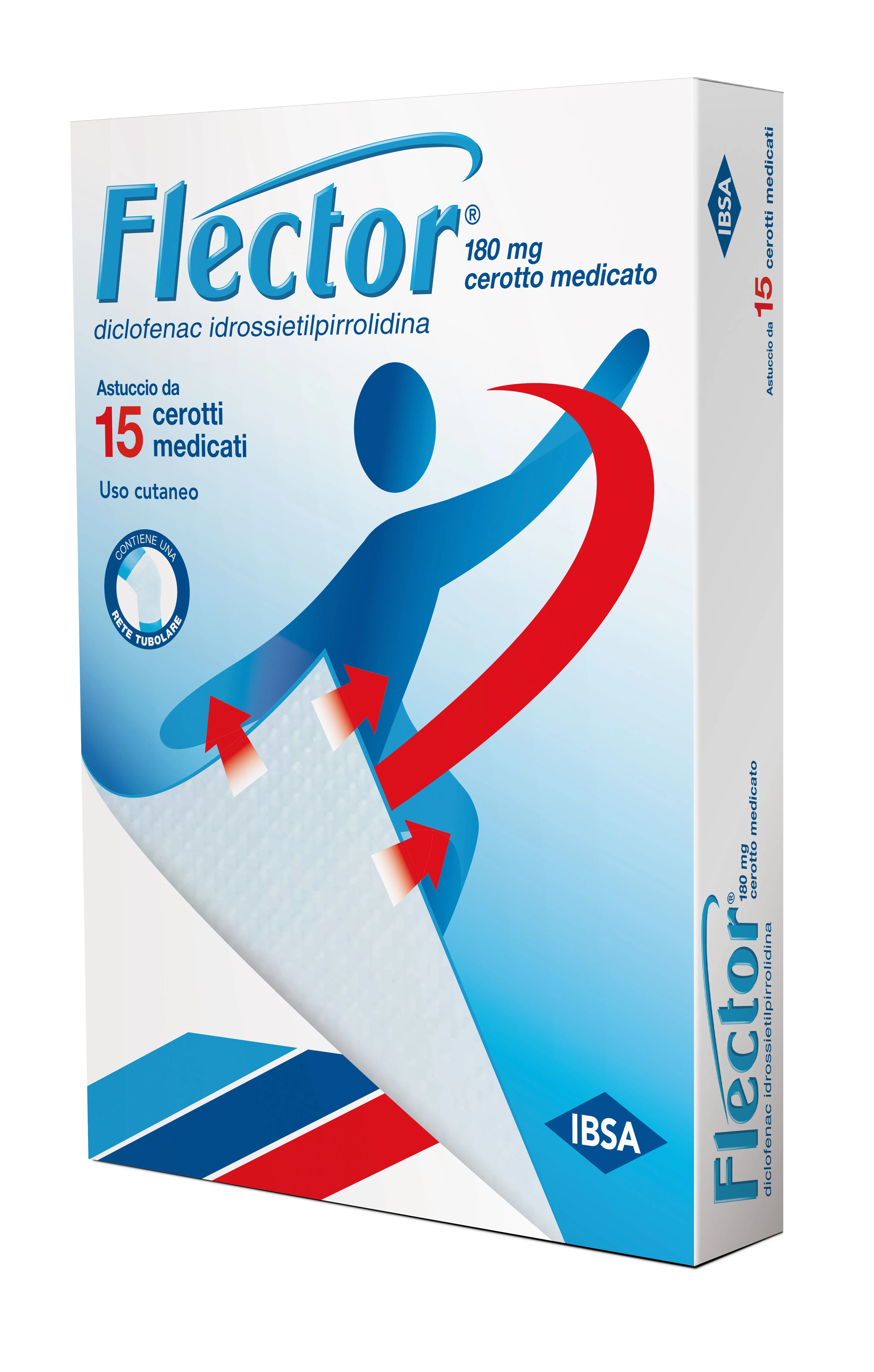 Flector 180 mg Diclofenac 15 Cerotti Medicati