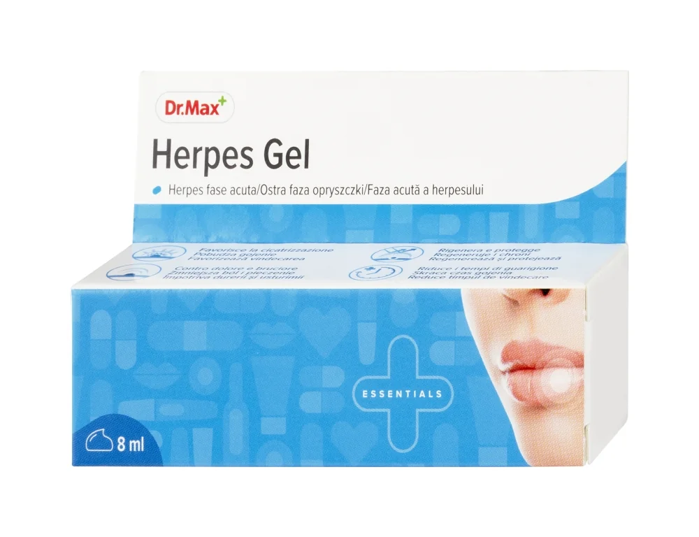 Dr. Max Gel Herpes 8Ml Trattamento Herpes Fase Acuta