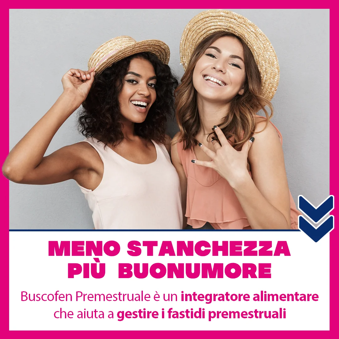 Buscofen Premestruale 15 Compresse Effervescenti Integratore Donna per Ciclo Mestruale
