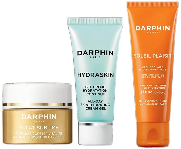 Darphin Les Essentiels - Kit Viso Per L'idratazione e La Protezione Antietà Kit Antiage