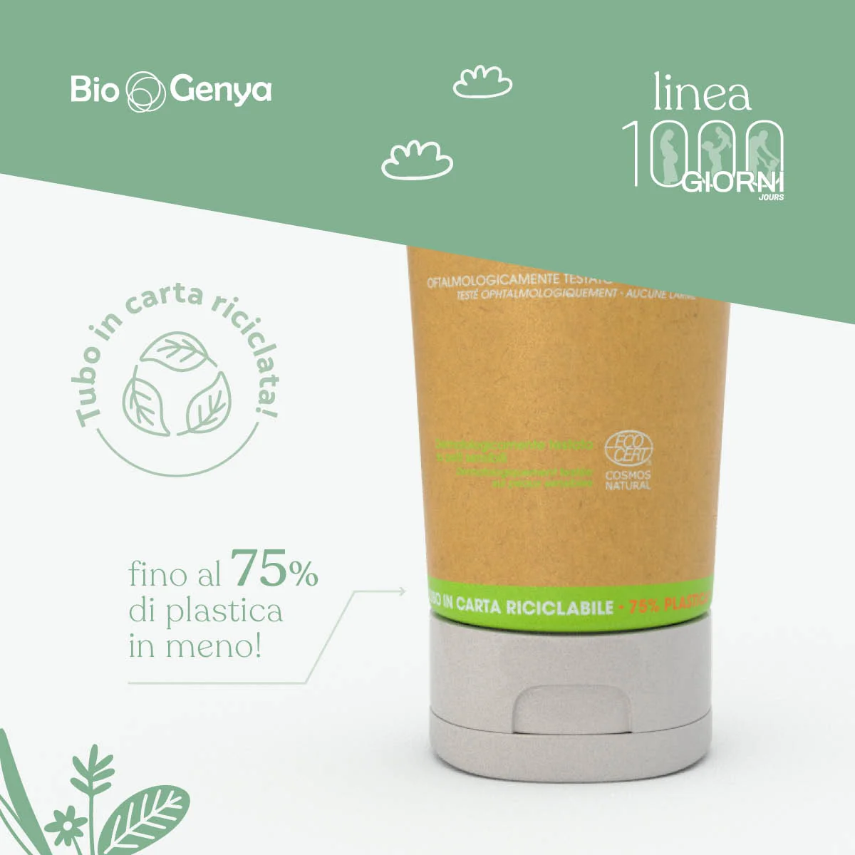 Biogenya 1000Giorni Oliogel 200 ml Massaggio Corpo Mamma e Bimbo