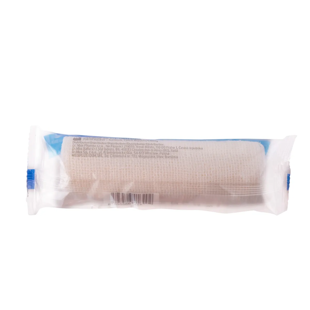 Dr.Max Elastic Fixation Bandage 12 cm x 4 m Benda Elastica Per la Medicazione delle Ferite