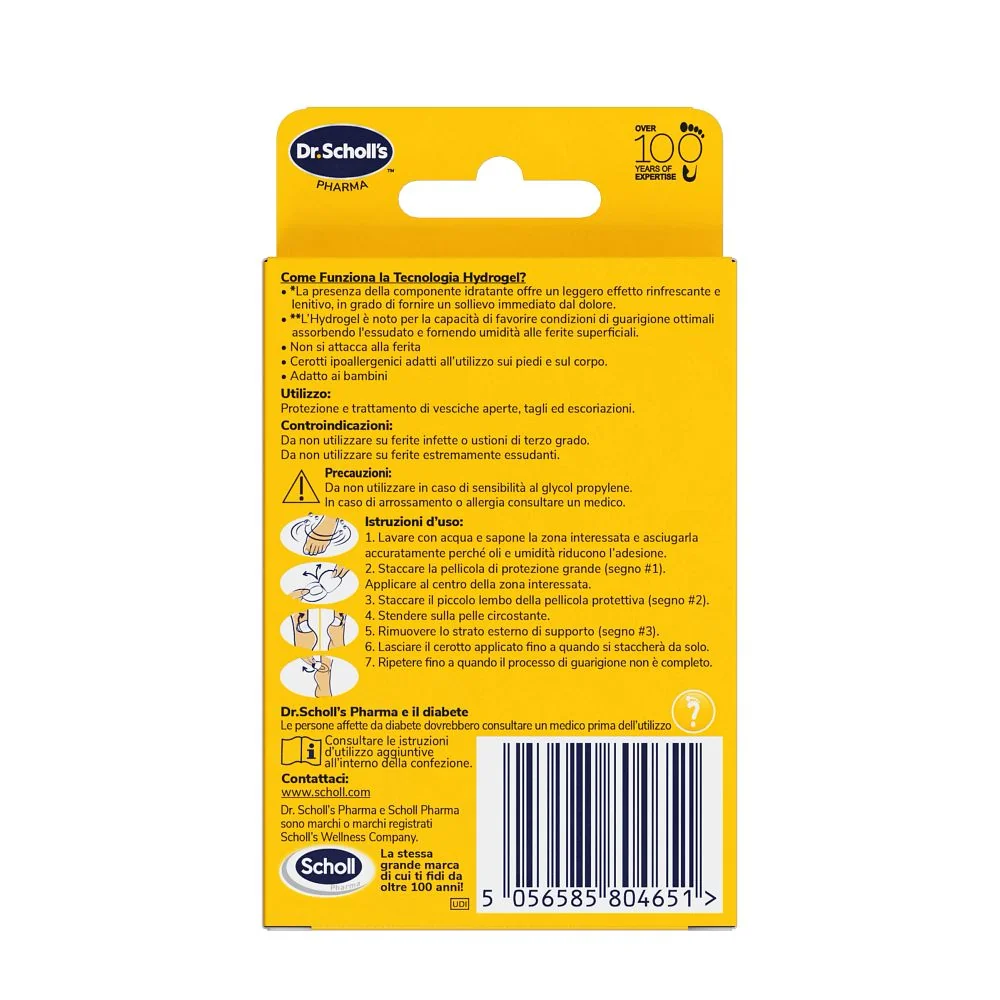 Cerotti Dr. Scholl Vesciche/Tagli/Escoriazioni Cerotti