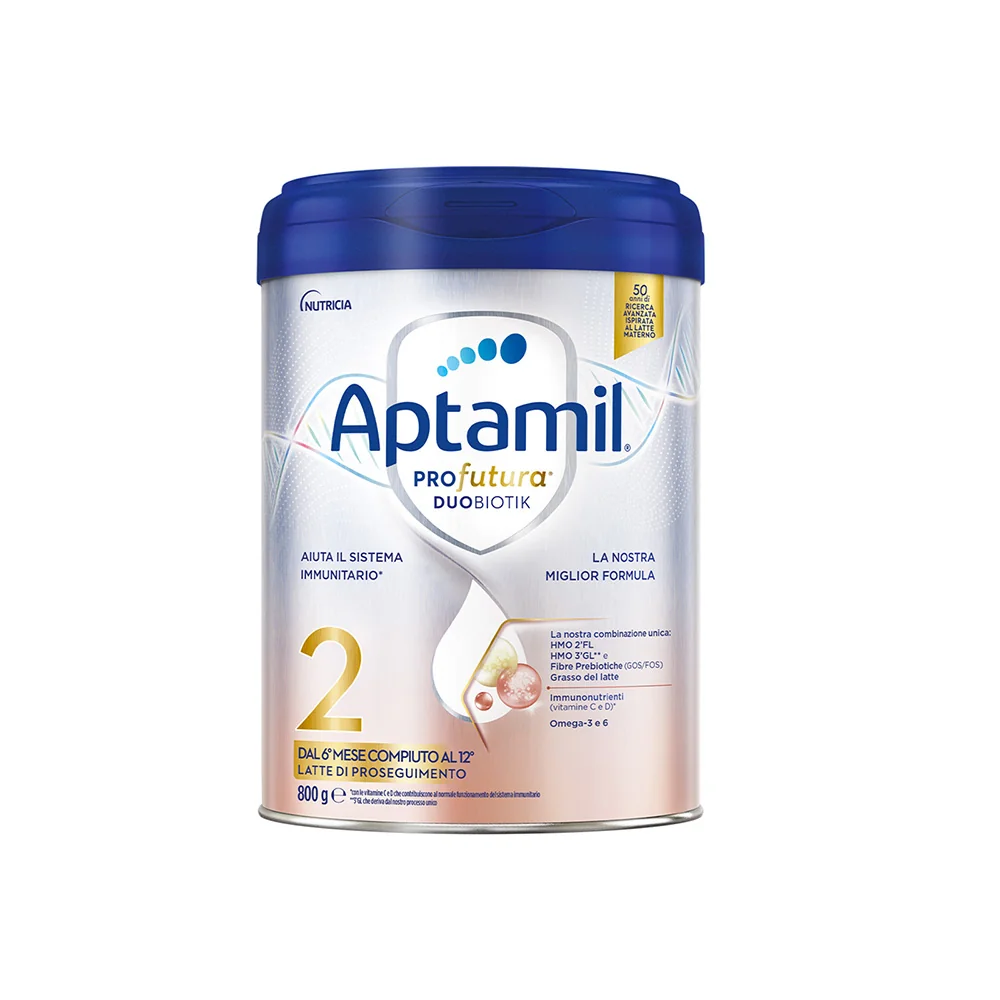 APTAMIL PROFUTURA Duobiotik 2 800g Latte di Proseguimento in Polvere dal 6° mese compiuto al 12°