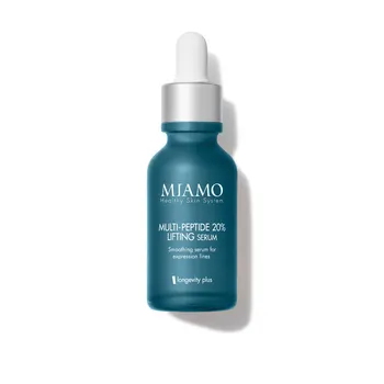 Miamo Longevity Plus Multi Peptide 20% Lifting Serum 30 ml Siero Viso Antirughe Effetto Tensore