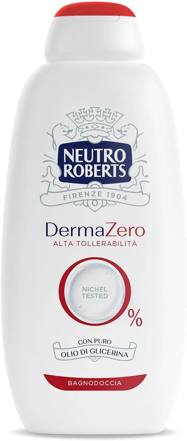 Neutro Roberts Bagnoschiuma Dermazero Ipoallergenico 600 ml Massima Tollerabilità Cutanea