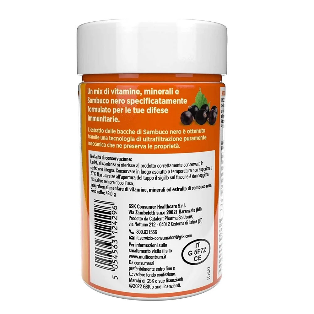 Multicentrum Immunità & Difesa 30 Capsule Benessere del Sistema Immunitario
