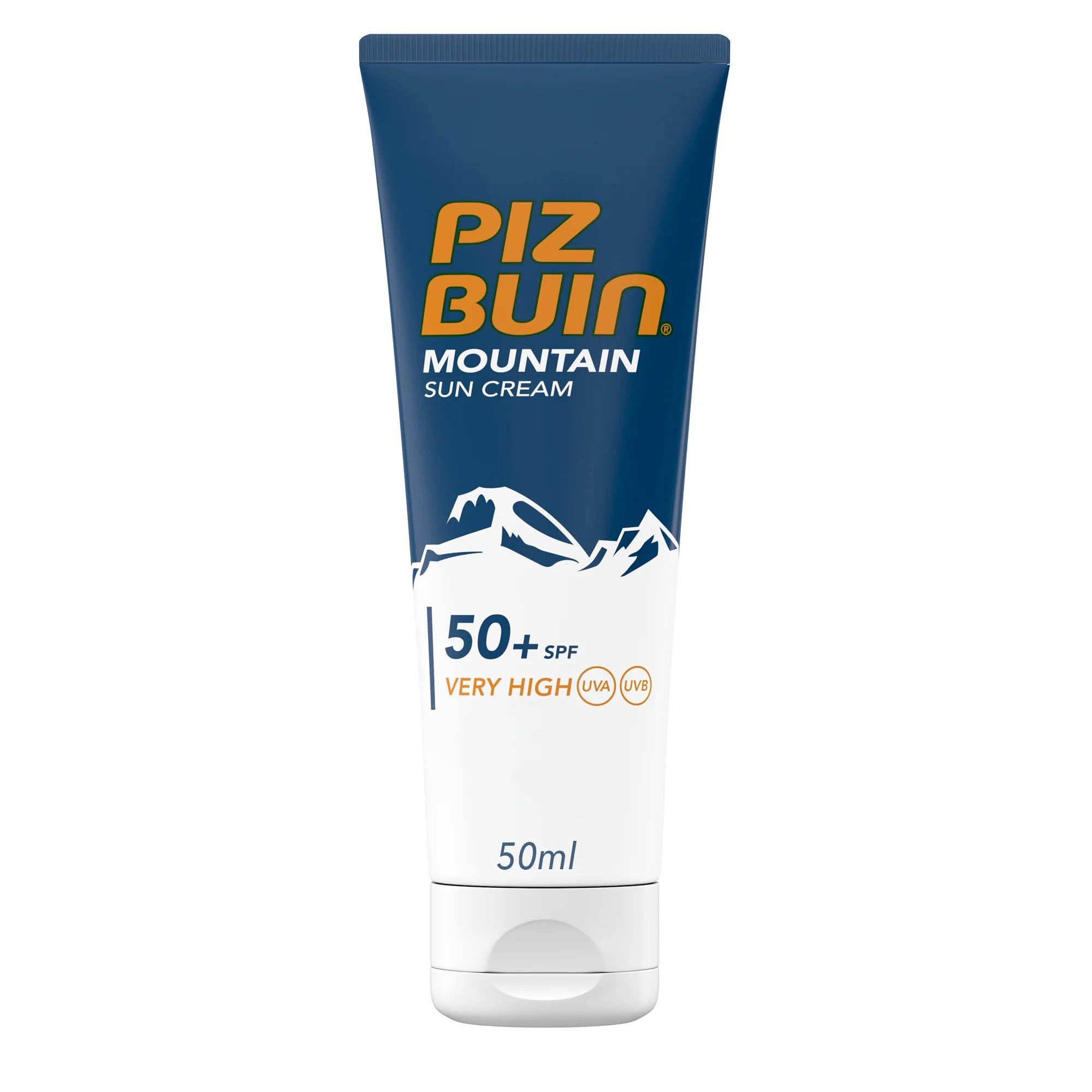Piz Buin Mountain Crema Solare Viso SPF50+ 50ml Filtro UVA/UVB